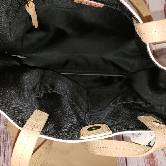 Elliot Lucca Delphine 2 in 1 Tote Sand Plaid - Picture 12 of 12